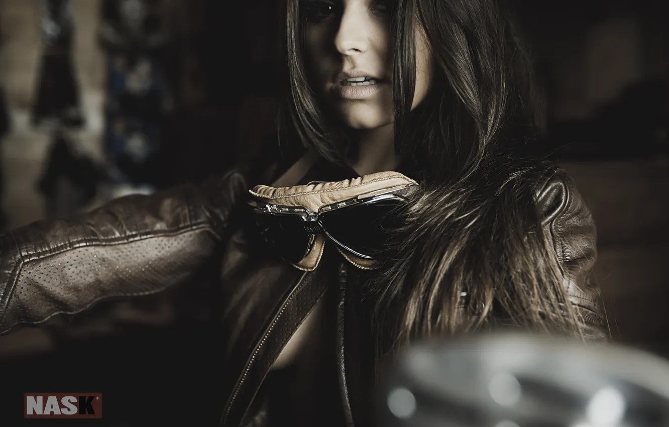 Photo wallpaper girl, brunette, photographer, girl, photography, photographer, Nask To