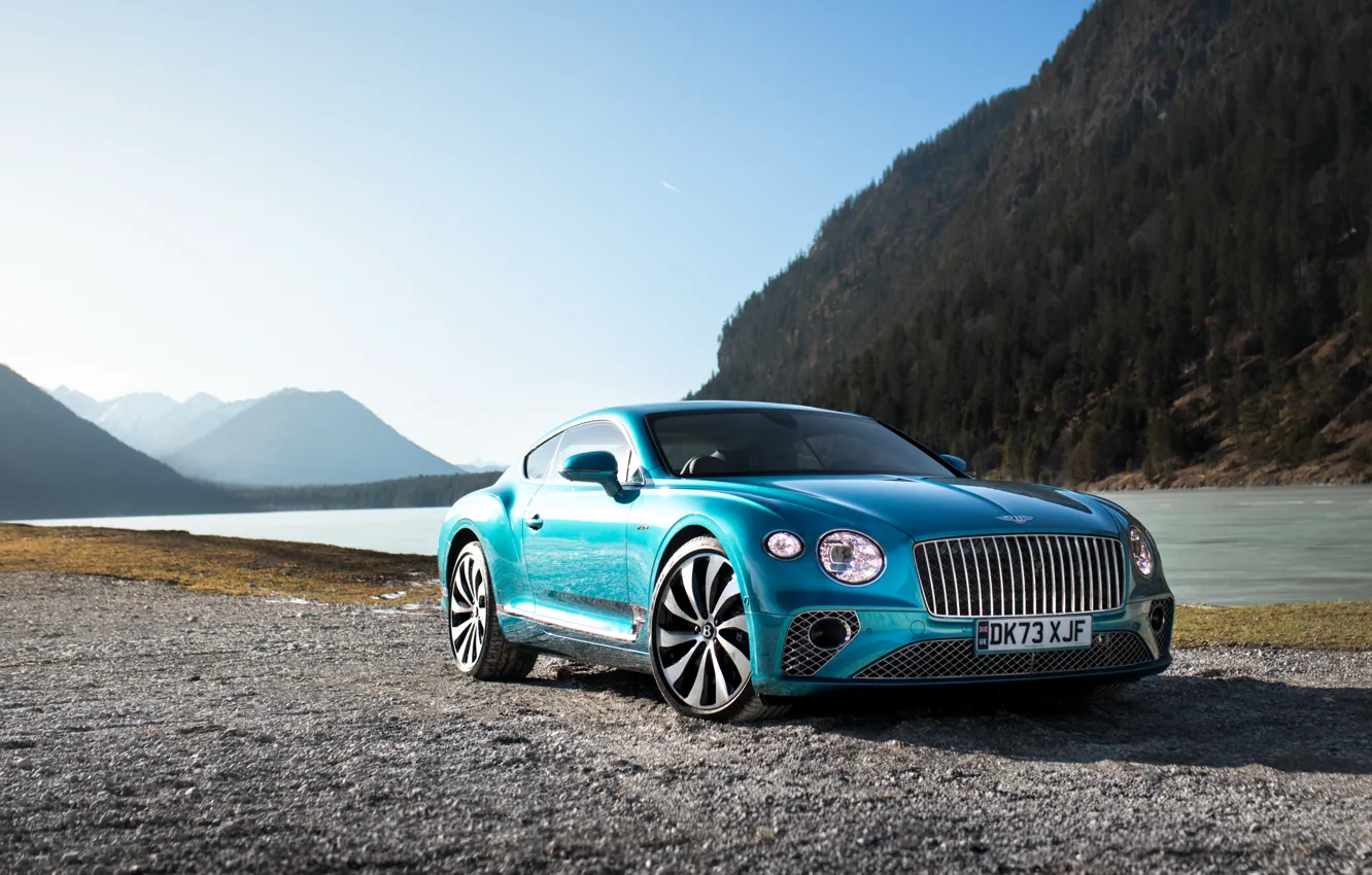 Photo wallpaper Bentley, Continental GT, Bentley Continental GT Azure