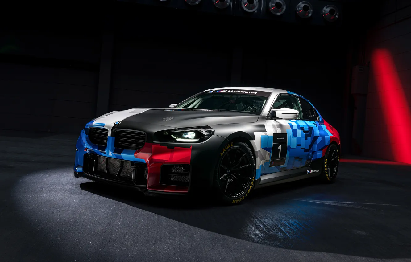 Photo wallpaper BMW, Racing