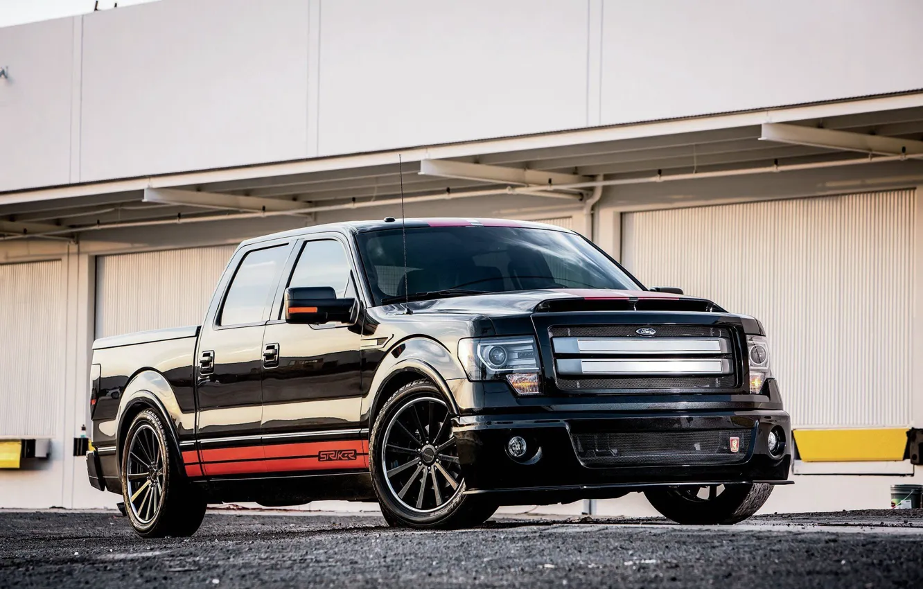 Photo wallpaper Ford, muscle, tuning, custom, pickup, F-150