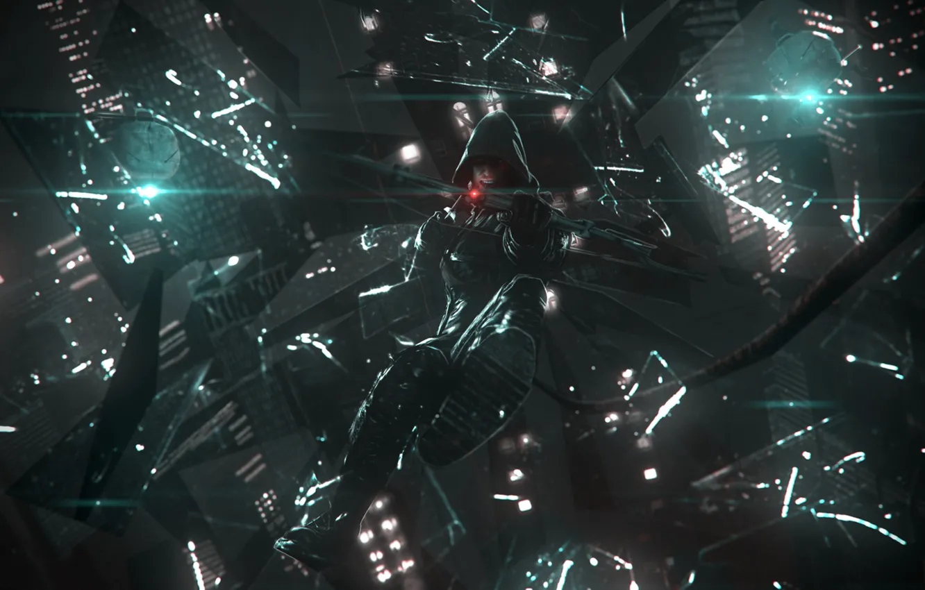 Photo wallpaper Green Arrow, DC Comics, Oliver Queen, crossbow