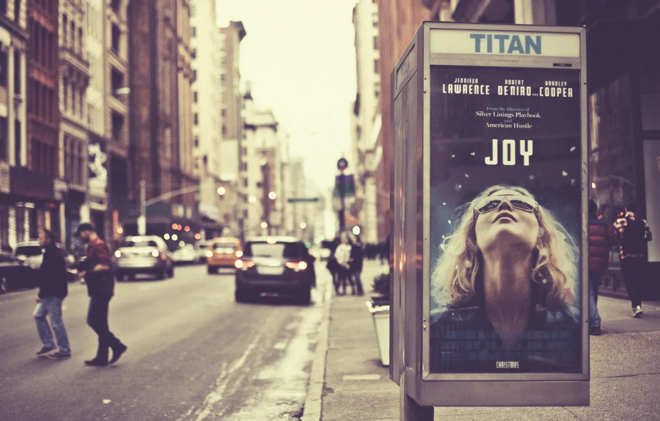 Photo wallpaper new york city, manhattan, Jennifer Lawrence, Joy, Uptown Girl