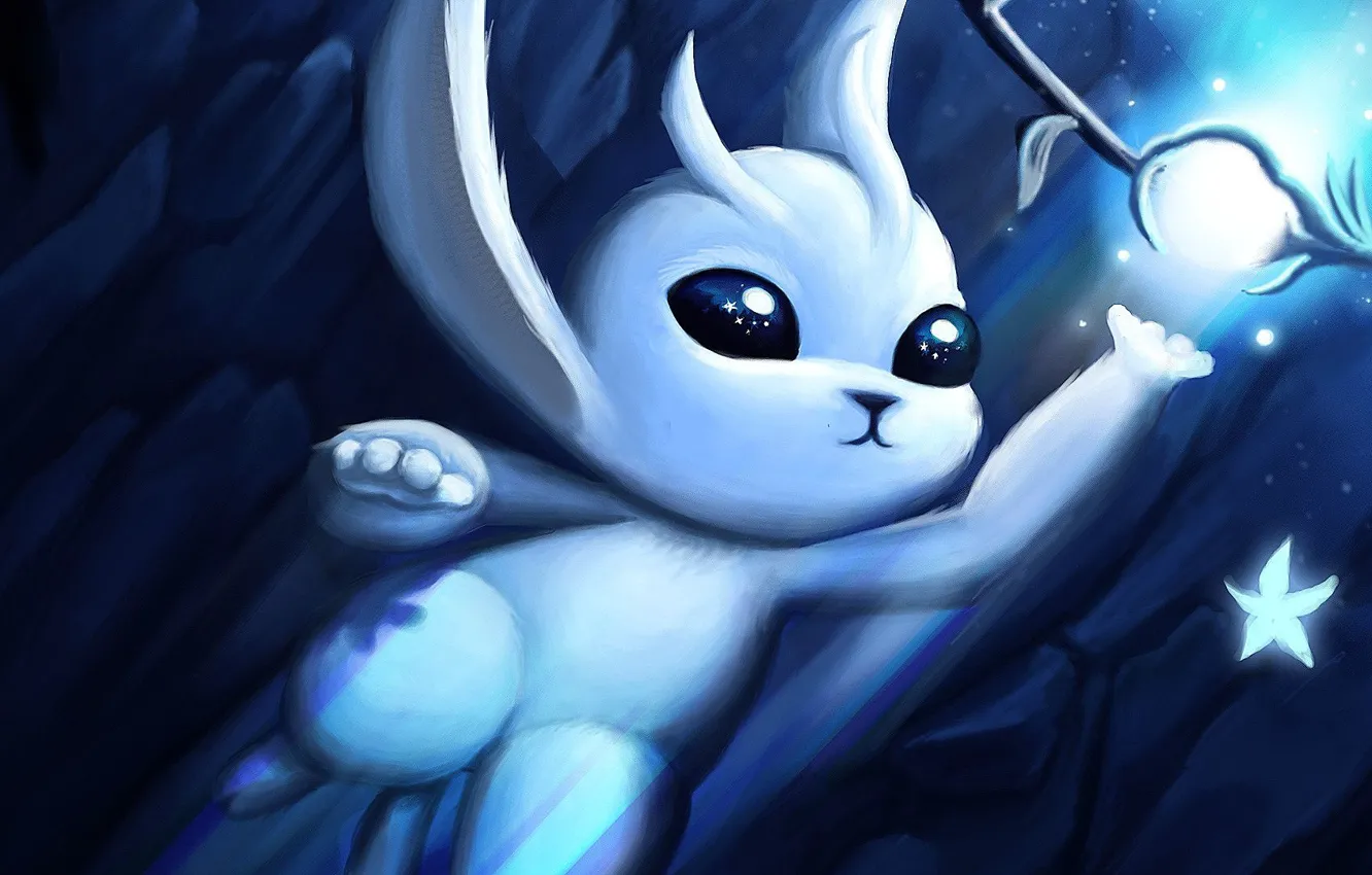 Photo wallpaper tale, Microsoft, animal, Ori And The Blind Forest, Moon studios