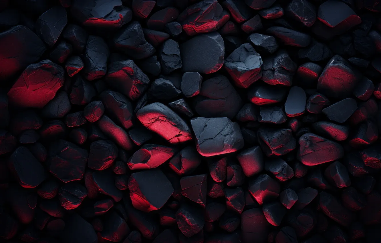 Photo wallpaper wallpaper, red, texture, glow, textures, stones