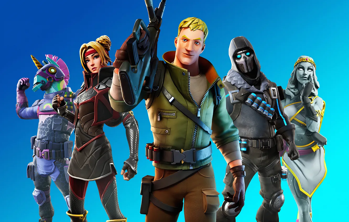 Photo wallpaper game, Epic Games, Fortnite, 2019