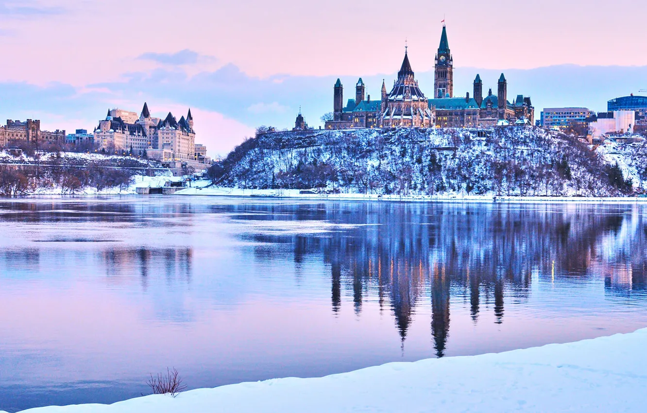 Photo wallpaper Canada, Parliament hill, Ottawa