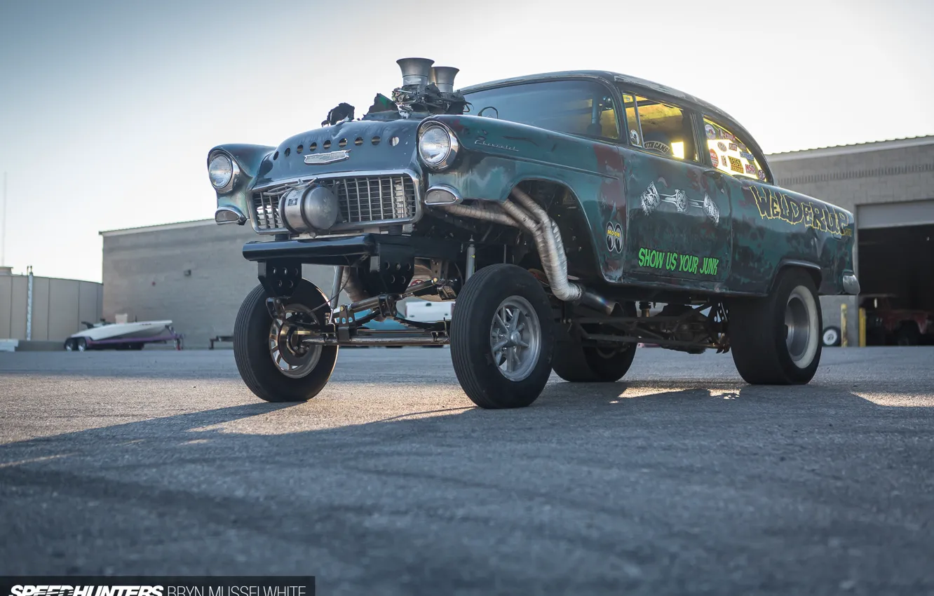 Photo wallpaper Chevrolet, Chevy, Gasser, Car Spotlight, Hot Rodding, welderup