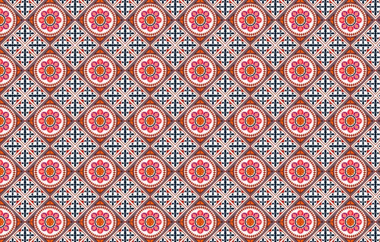 Photo wallpaper line, pattern, ornament