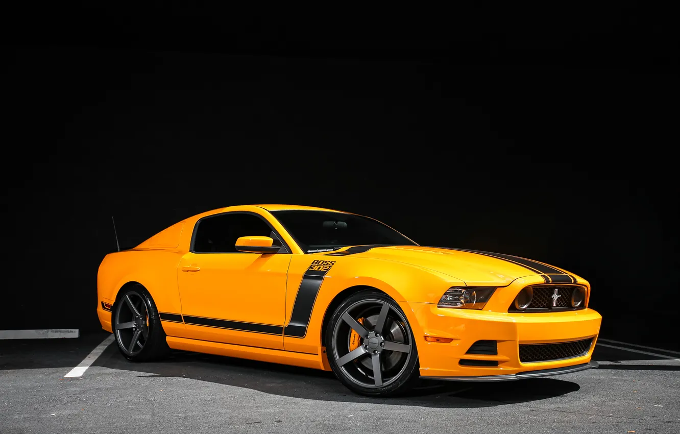 Photo wallpaper Ford, mustang, 302, boss, vossen