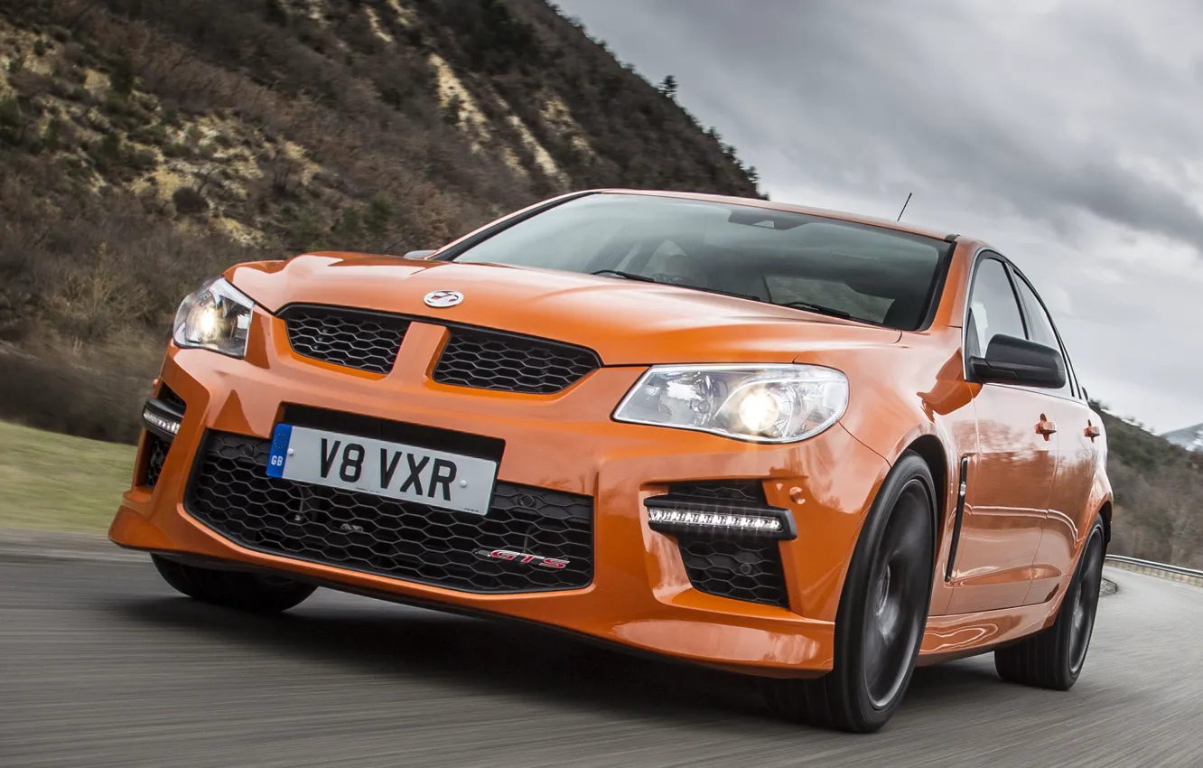 Photo wallpaper movement, track, Vauxhall, VXR8, GTS
