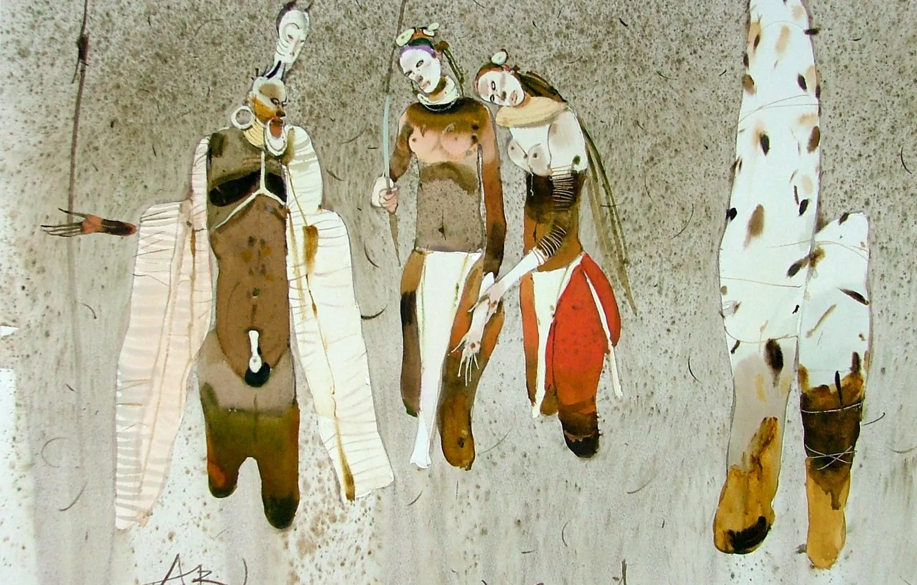 Photo wallpaper Two thousand four, ARUSHA VOZMUS, The Moon-God