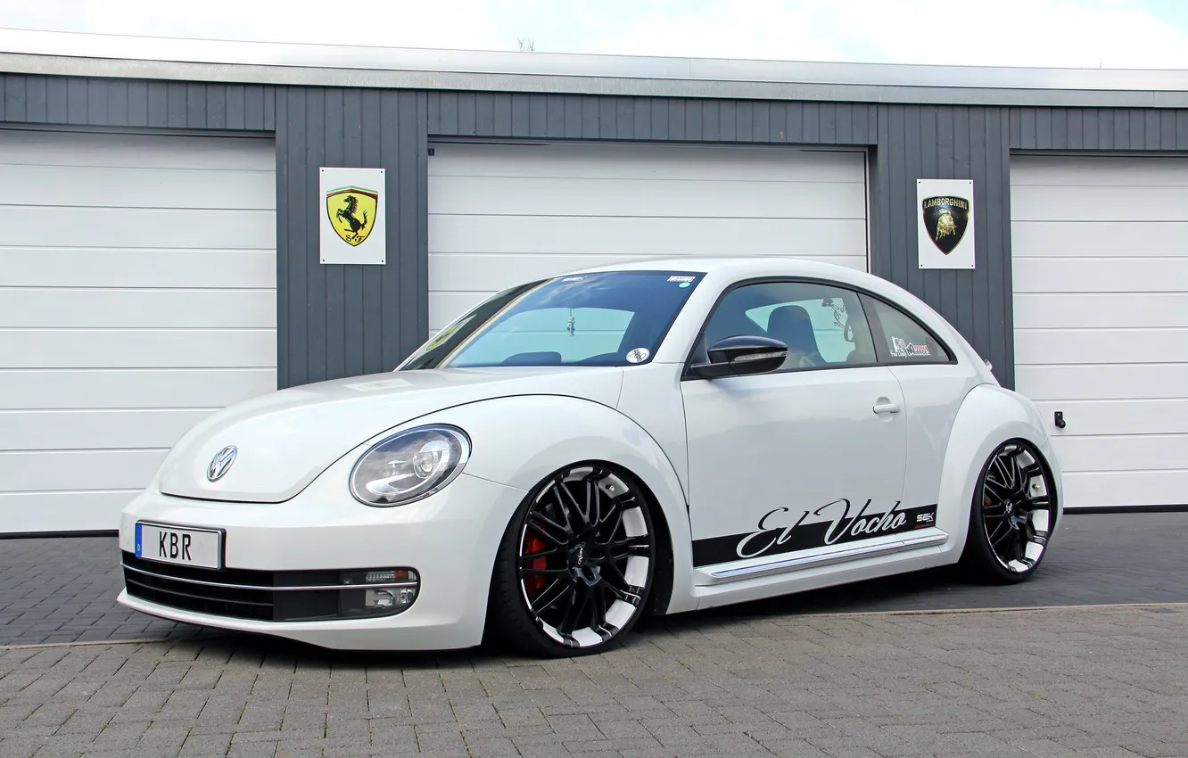 Photo wallpaper beetle, Volkswagen, Volkswagen, Beetle, KBR Motorsport