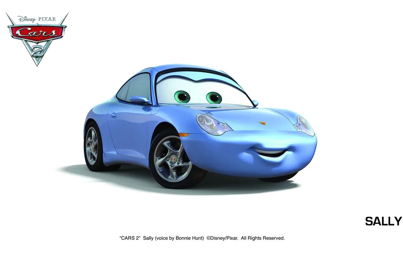 Photo wallpaper pixar, cars, cars 2, cars 2, sally