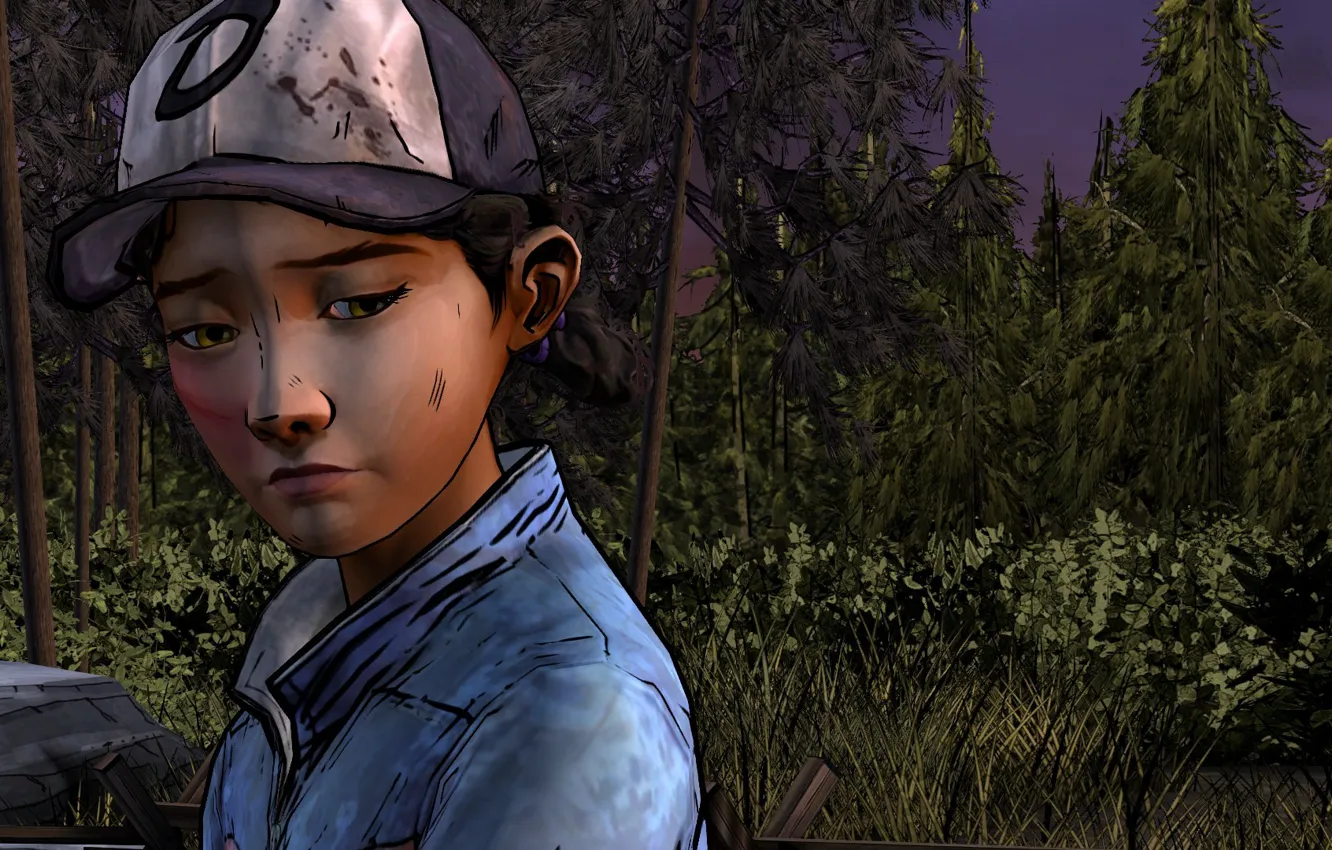 Photo wallpaper game, Clementine, TheWalkingDead
