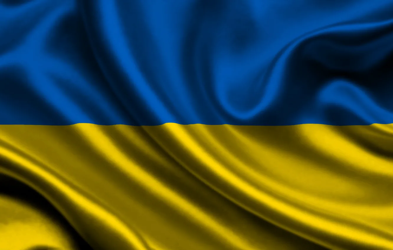 Photo wallpaper flag, Ukraine, Ukraine