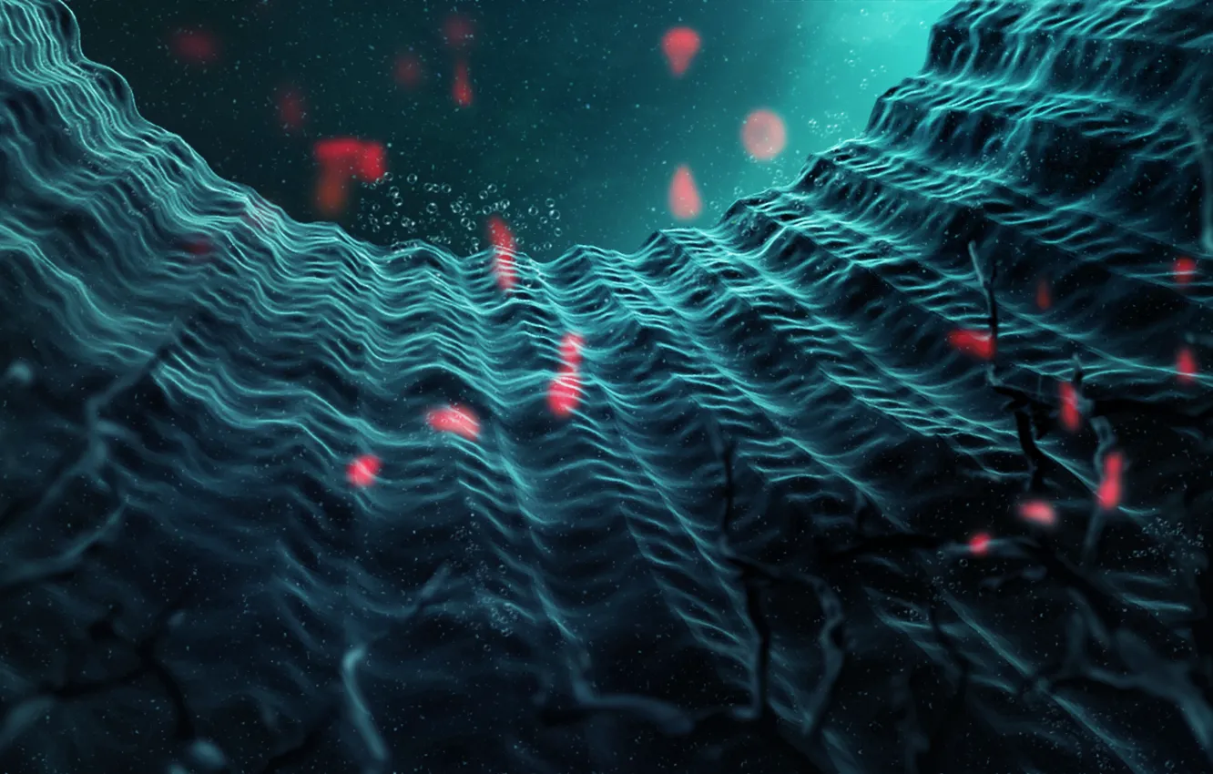 Photo wallpaper #macro, #nano, #molecules, #Rendering, #Abstraction, #hi-teck, #Hi-Tech, #abstract