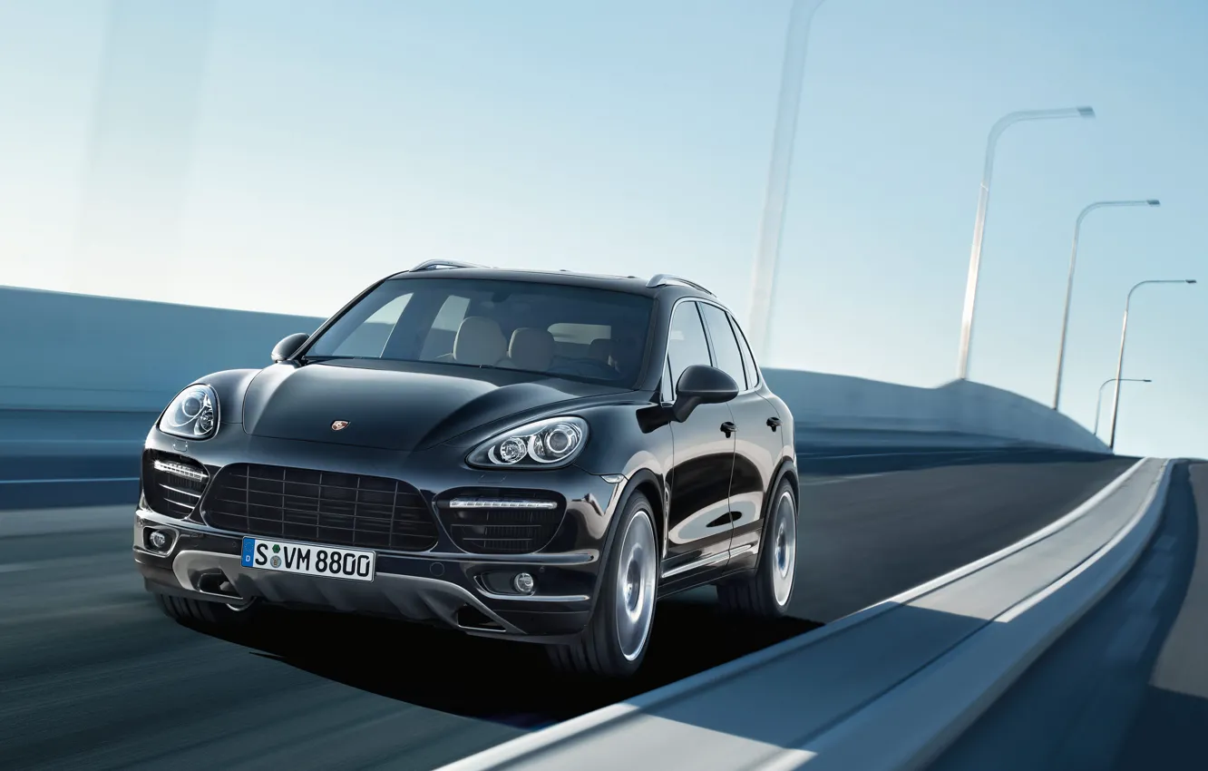 Photo wallpaper machine, Porsche, SUV, car, Porsche, crossover, Porsche Cayenne, Porsche Cayenne Turbo