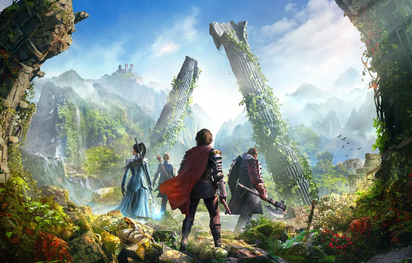 Photo wallpaper games, Key Art, PlayStation 5, 2025 Games, Arche Age: Chronicles