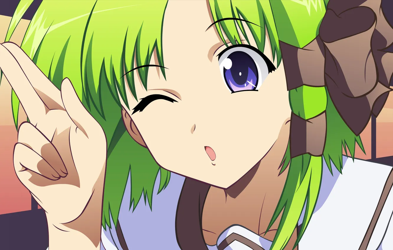 Photo wallpaper Single, female, Shuffle, Ironcid, Shigure Asa