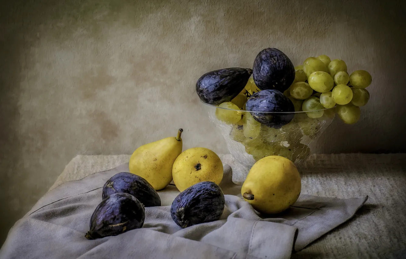 Photo wallpaper background, fruit, still life