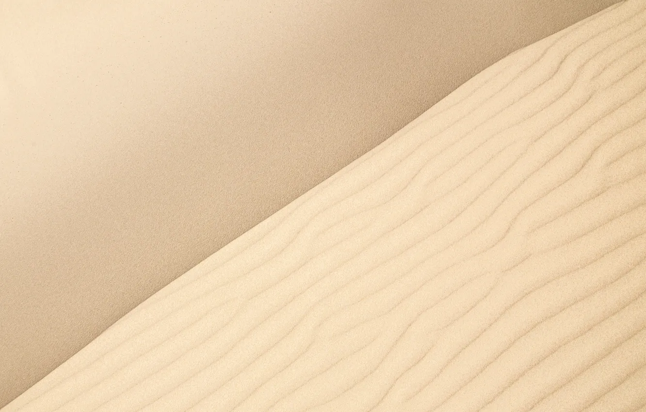 Photo wallpaper sand, wave, desert, texture, barkhan, dunes, dune