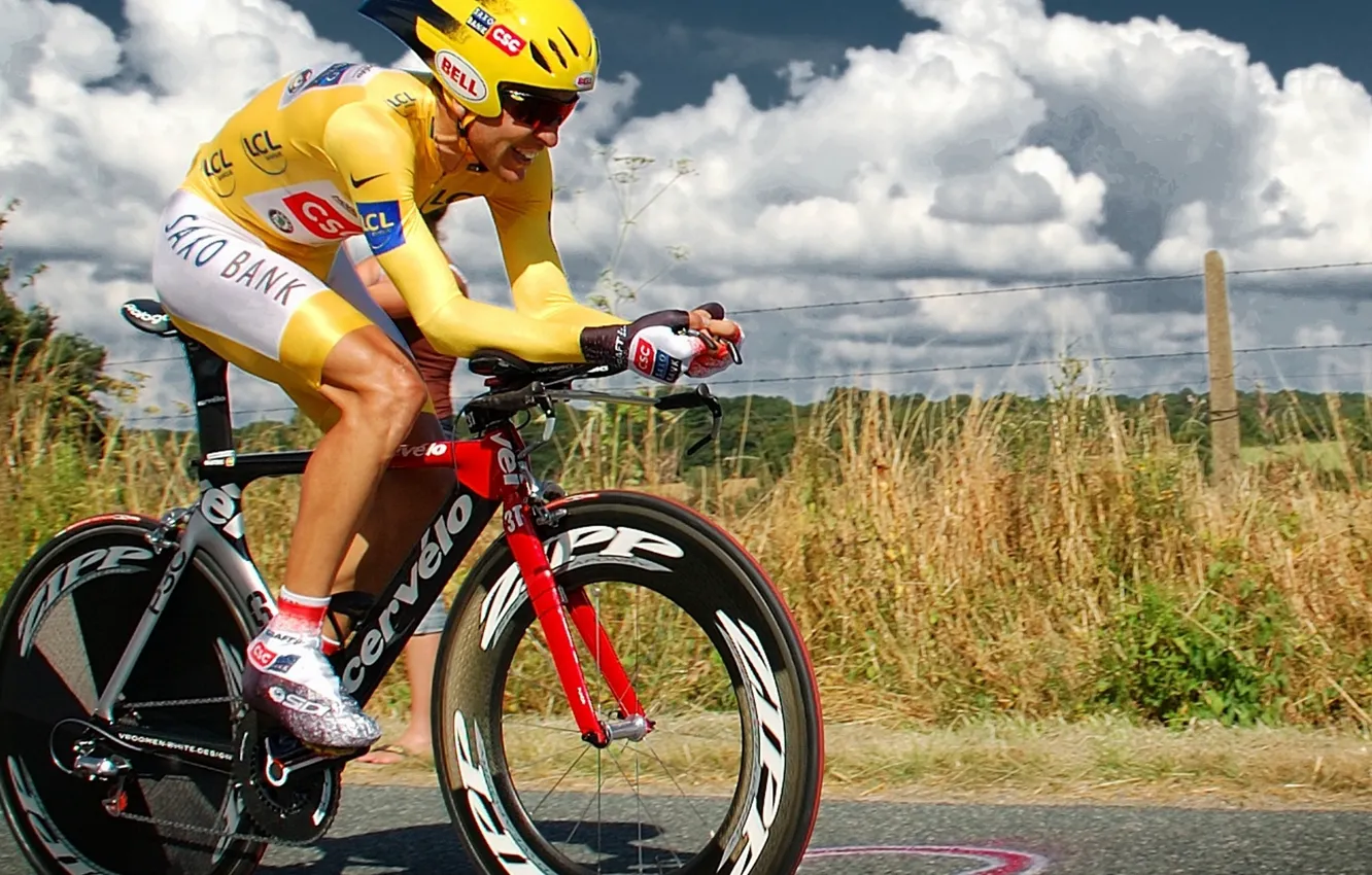 Photo wallpaper bicycle, athlete, cycling
