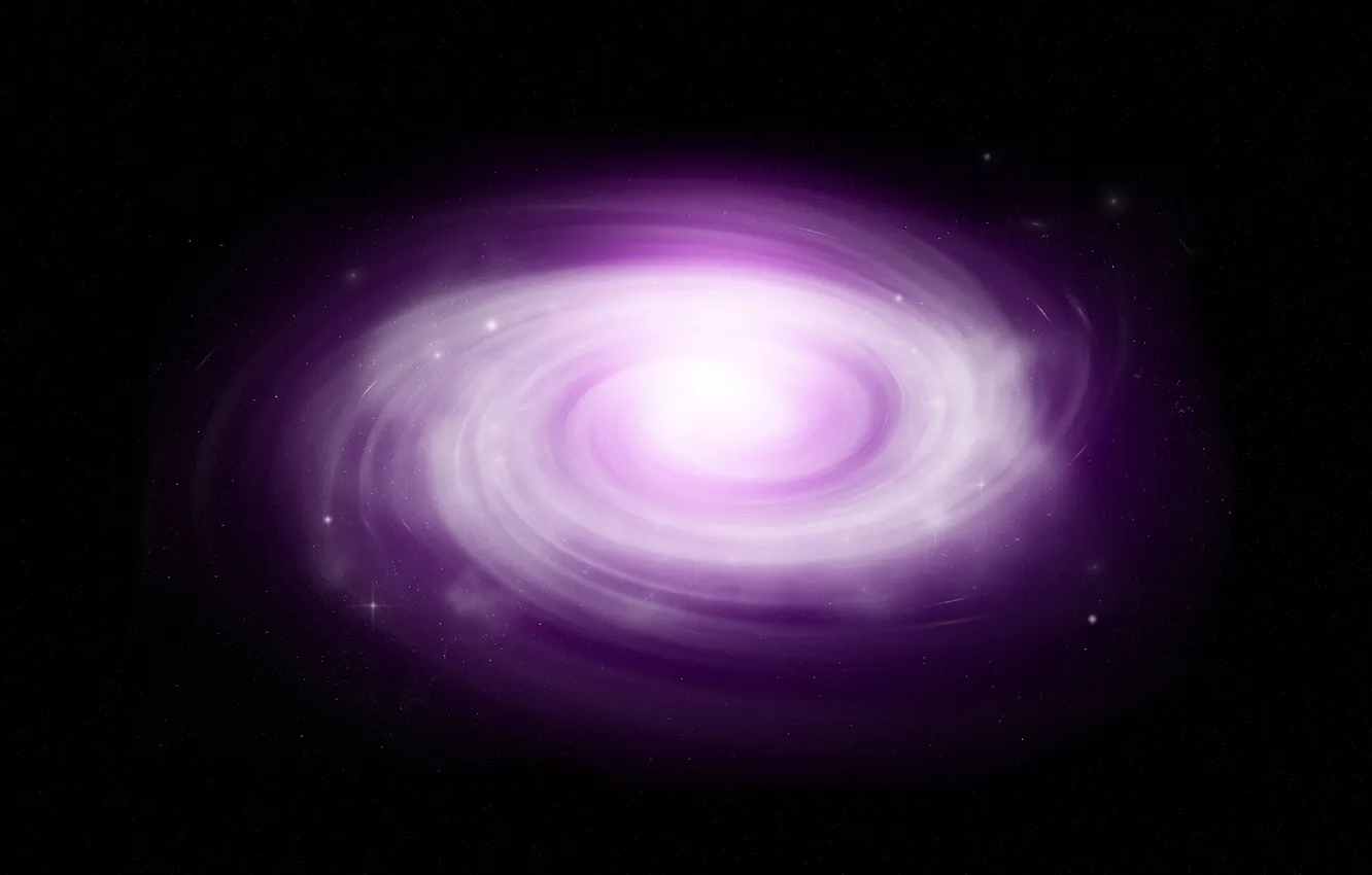 Photo wallpaper galaxy, Sci Fi, purple space