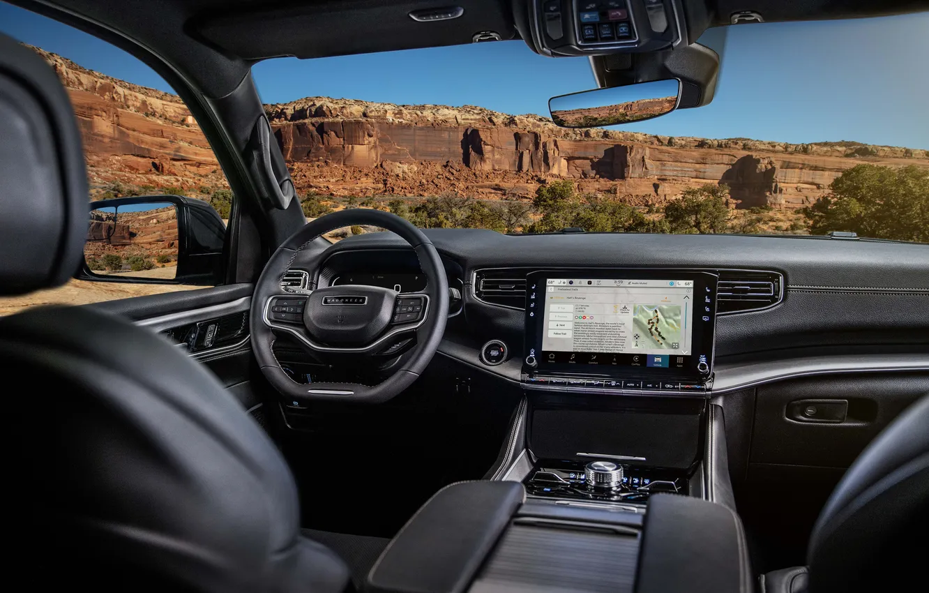 Photo wallpaper jeep, SUV, SUV, Jeep, Overland, Wagoneer, 2025, Jeep Wagoneer Overland