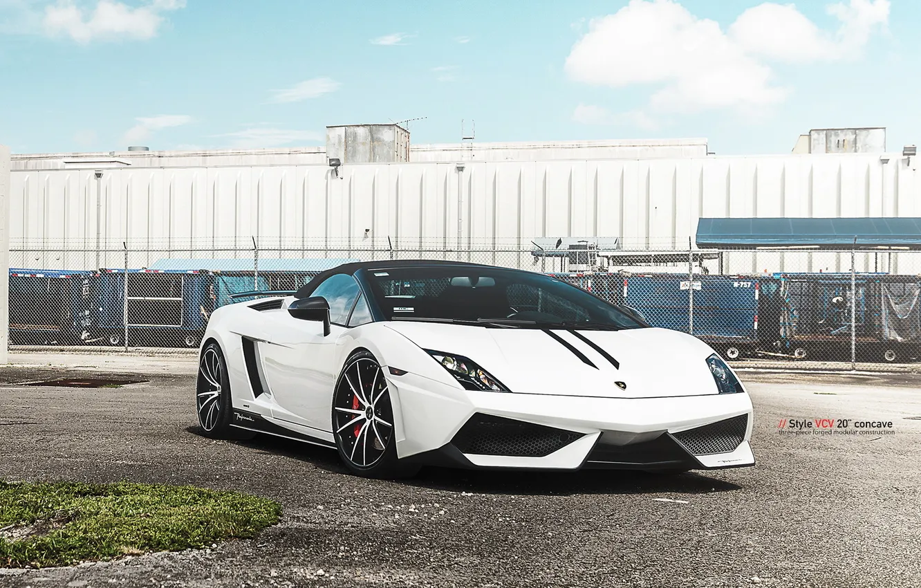 Photo wallpaper Gallardo, Lambo, VCV, Vellano, Concave