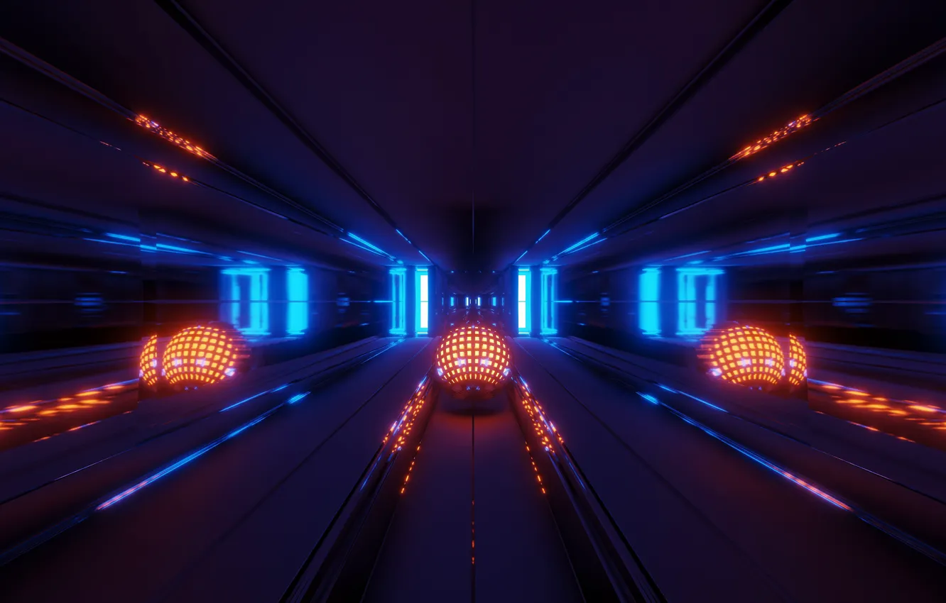 Photo wallpaper future, interior, the room