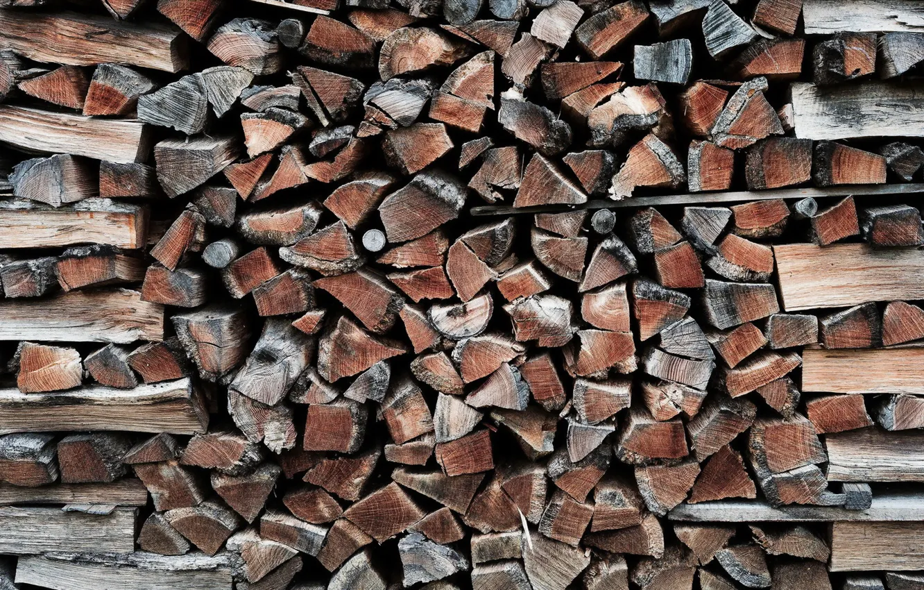 Photo wallpaper background, wood, Firewoods