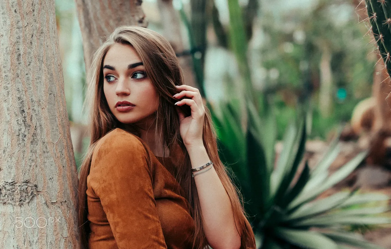 Photo wallpaper look, girl, hair, Shanti, Márcio Miranda