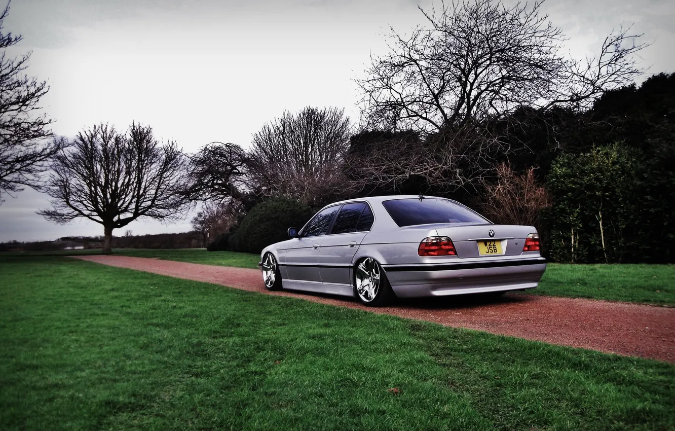 Photo wallpaper tuning, BMW, BMW, drives, Boomer, e38, stance, 750il