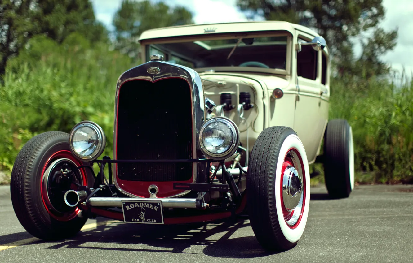 Photo wallpaper Ford, old, Ford, roadman, oldcar