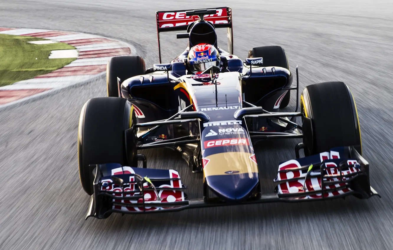 Photo wallpaper formula 1, the car, Formula 1, Red Bull, 2015, Toro Rosso, STR10