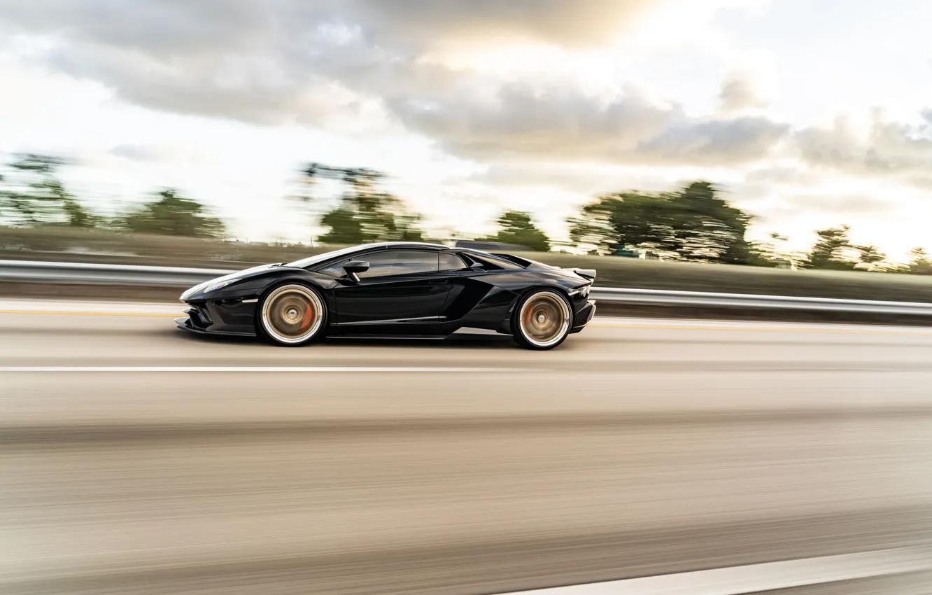 Photo wallpaper Supercar, Lamborghini, Lamborghini Aventador SVJ, car, SVJ, Aventador