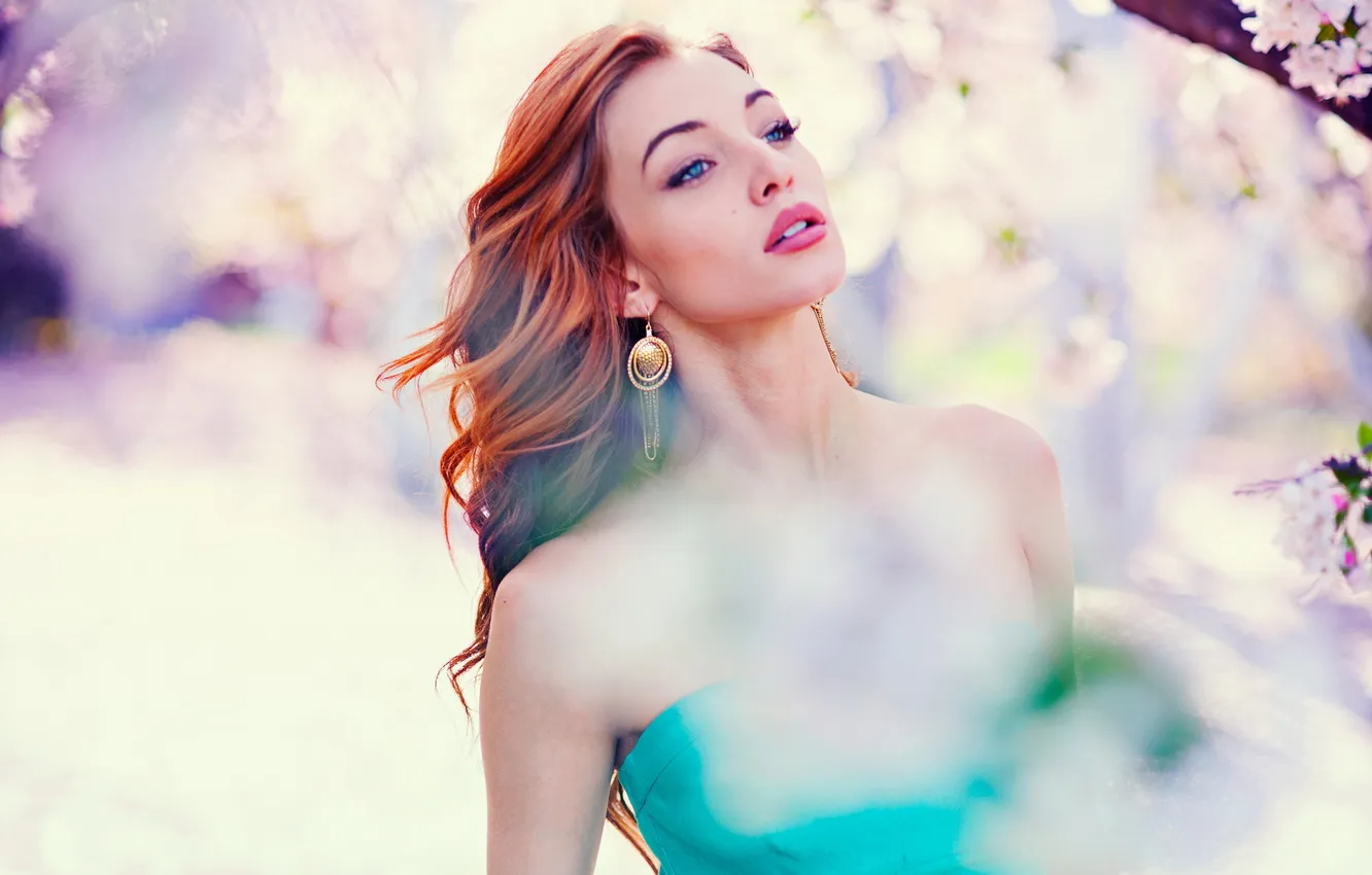 Photo wallpaper girl, model, Cora Deitz