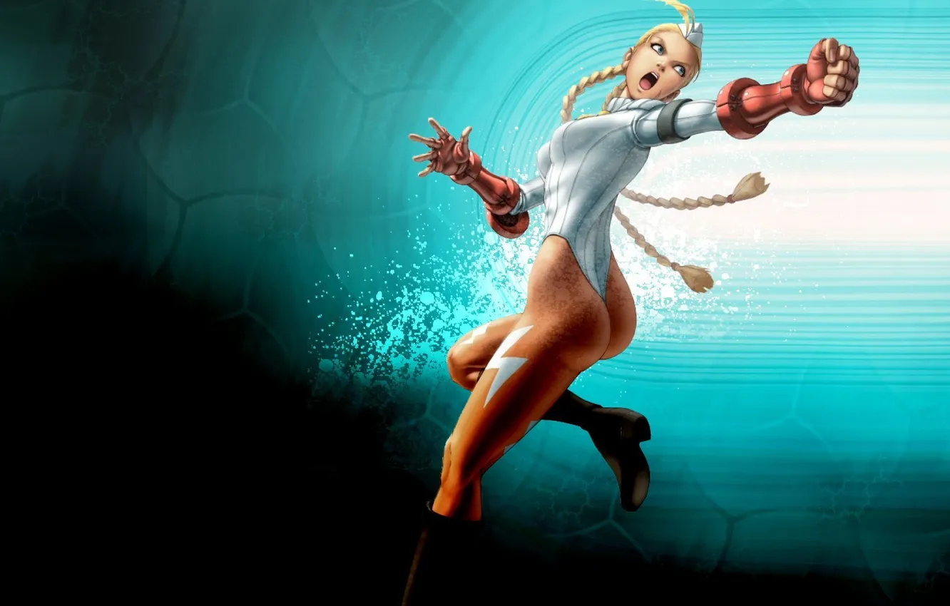 Photo wallpaper chest, girl, form, Cammy, Street Fighter