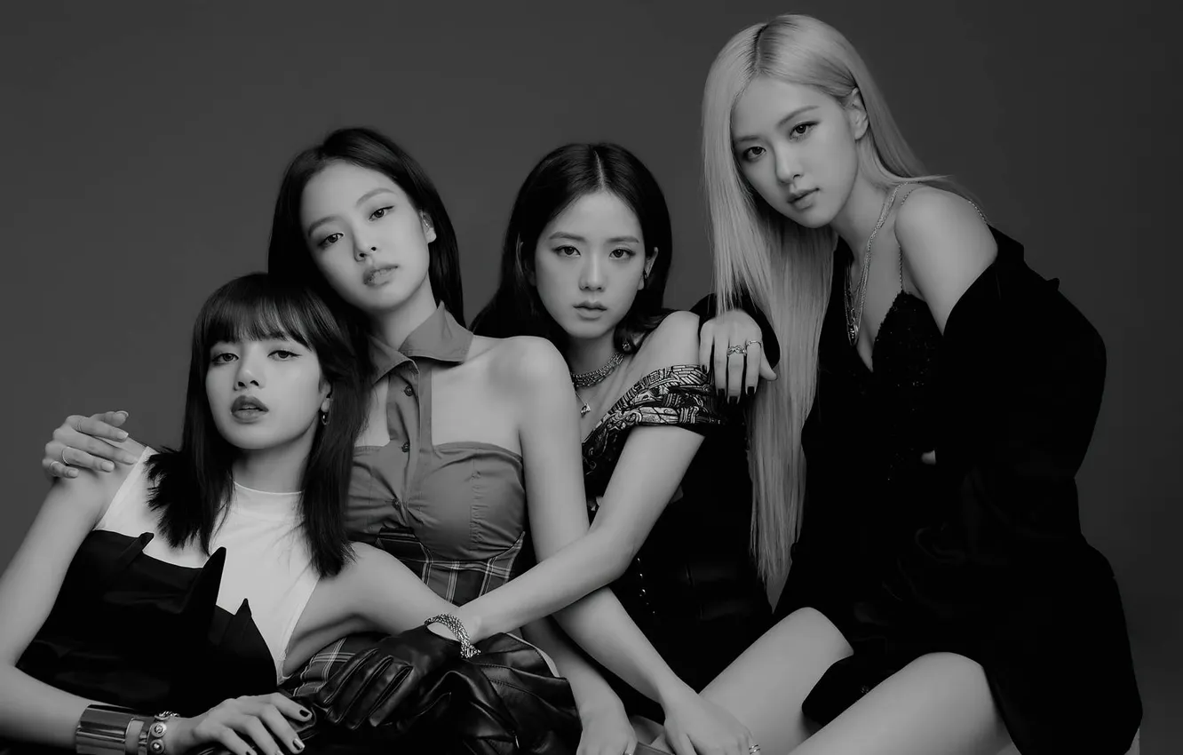 Photo wallpaper rose, lisa, family, blackpink, jennie, jisoo