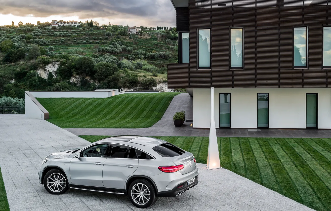 Photo wallpaper Mercedes, AMG, Coupe, 4MATIC, GLE 63