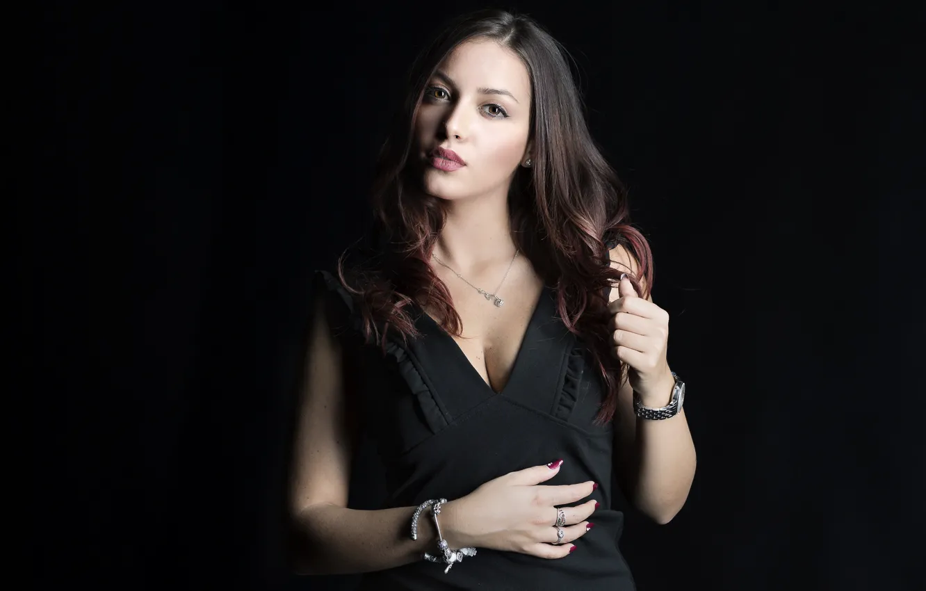Photo wallpaper look, face, model, SAMANTA