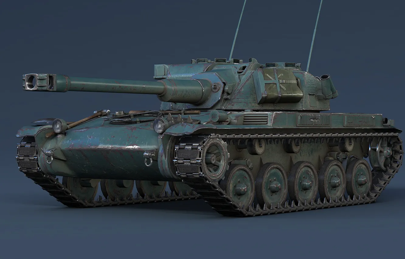 Photo wallpaper Tank, Tank, WoT, AMX, WorldOfTanks