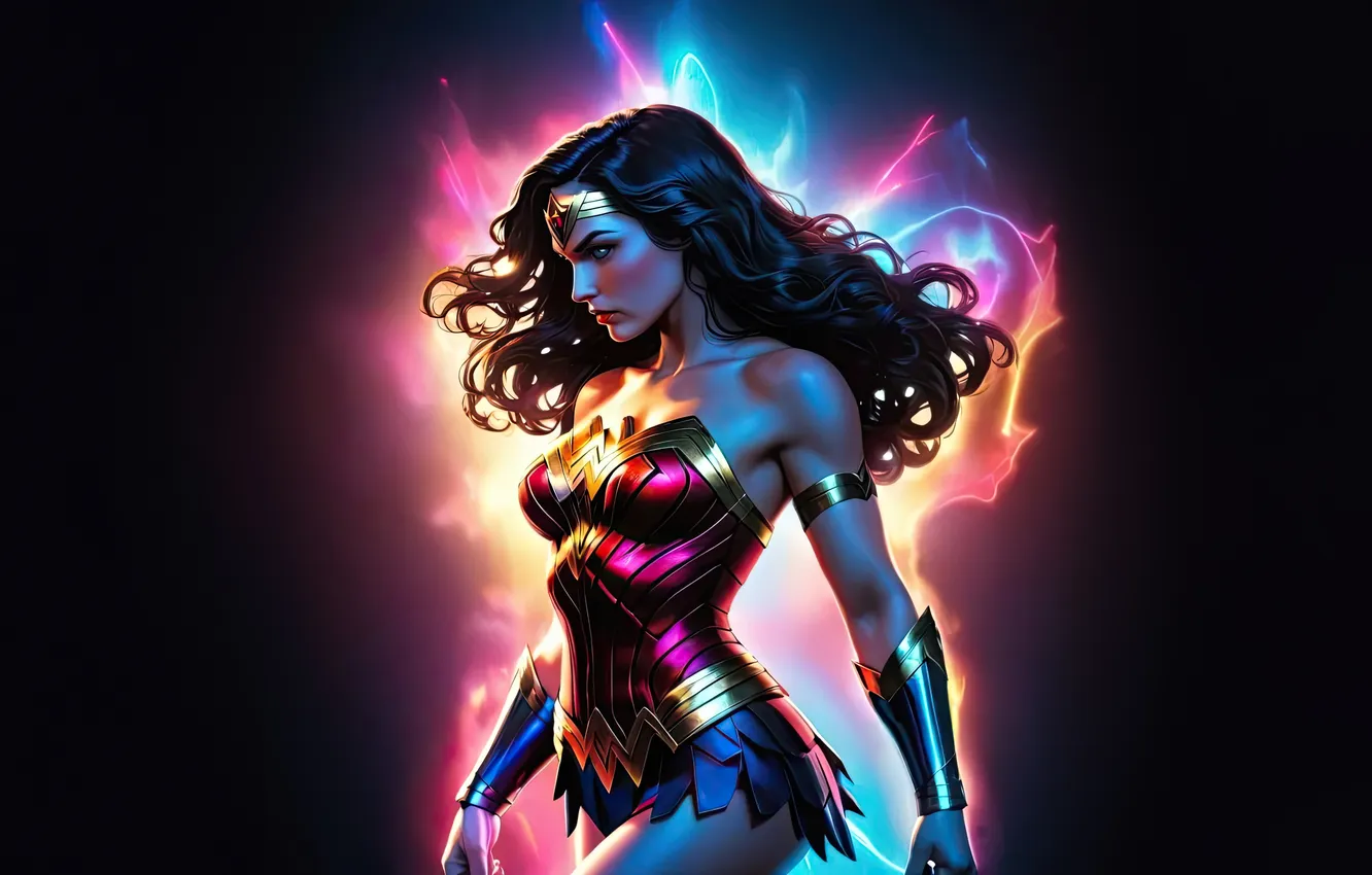 Photo wallpaper Wonder Woman, icon, hope