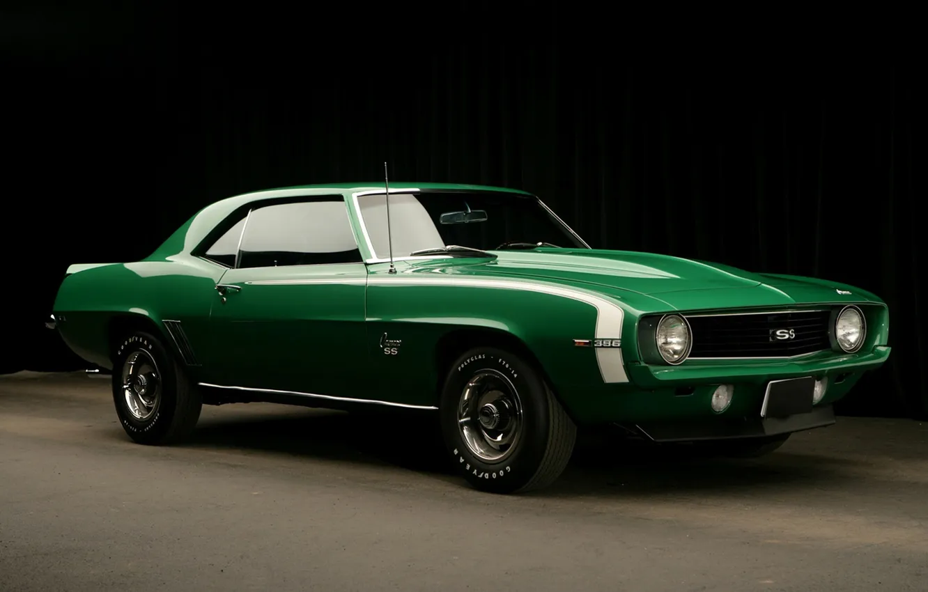 Photo wallpaper retro, Chevrolet, Camaro, car