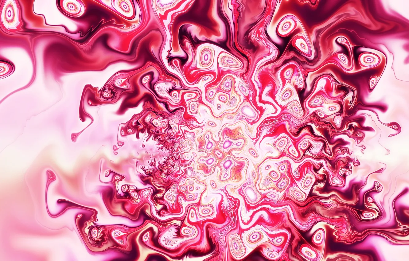 Photo wallpaper white, color, abstraction, pink, shades, Mixed Emotion