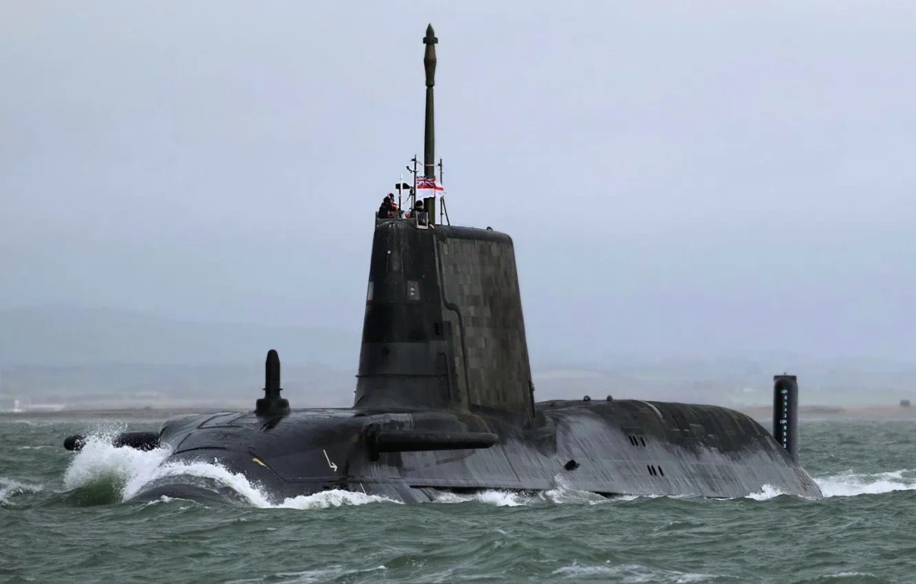 Photo wallpaper submarine, The Royal Navy, HMS Anson
