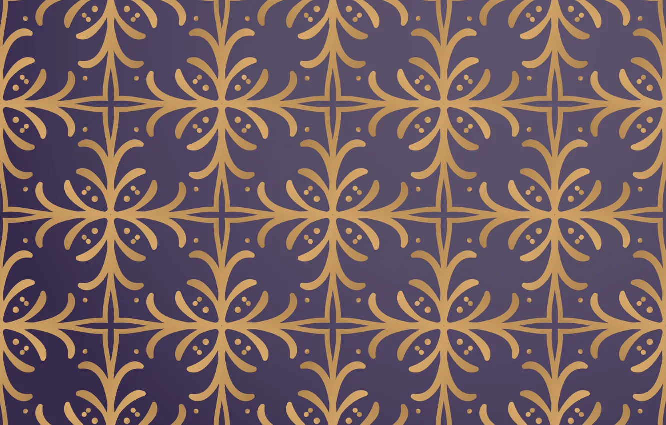 Photo wallpaper background, gold, pattern, texture, ornament, Vintage, Gold, Floral