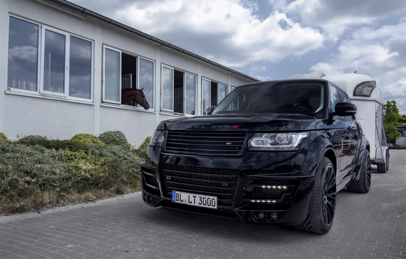 Photo wallpaper Land Rover, Range Rover, 2014, Tuned by Lumma Design
