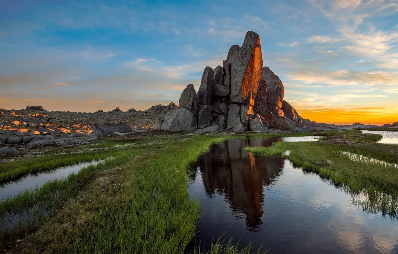 Photo wallpaper nature, stones, rocks, Australia
