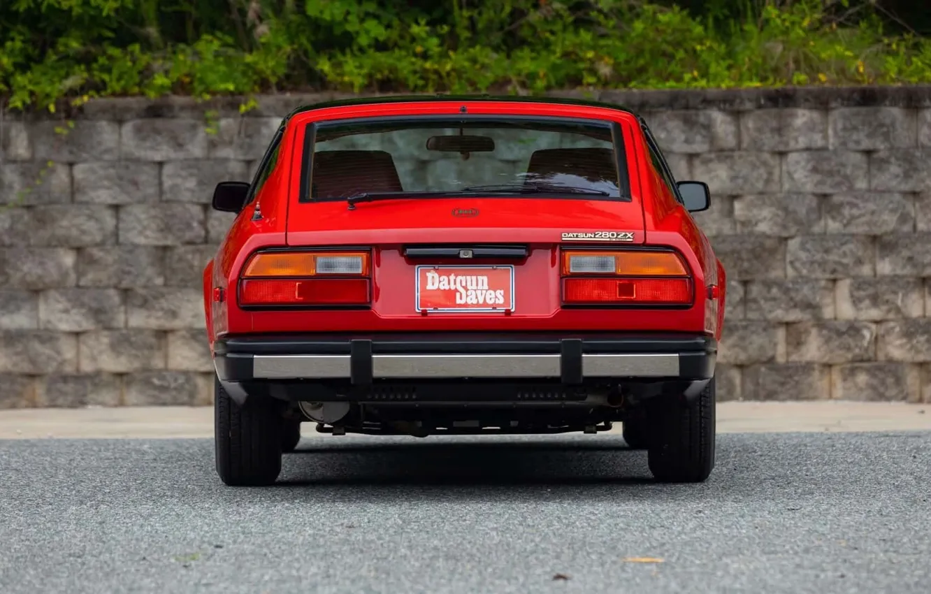 Photo wallpaper rear view, Datsun, 1980, 10th Anniversary, 280ZX, Datsun 280ZX 10th Anniversary